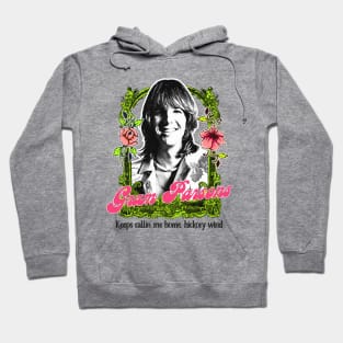 Gram Parsons /\/ Retro Style Fan Art Design Hoodie